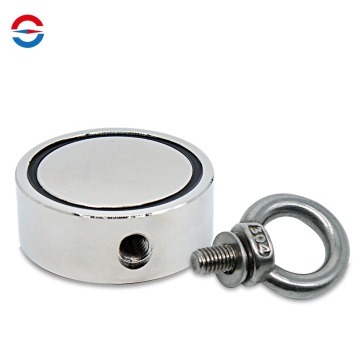 Fishing Magnet Double Sided Neodymium Magnets with Eyebolt