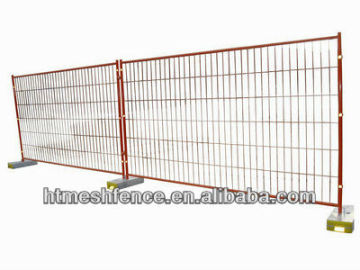 Building site safety fencing