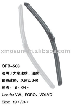 flat windshield wiper
