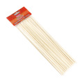 100pcs food grade round bamboo rotating bbq skewers