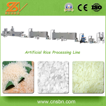 golden rice processing extruder Golden rice processing line