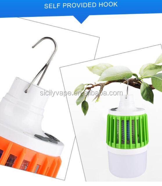 Rechargeable waterproof camping lantern Mosquito Killer, 2200mah LED Lantern Repellent light Insect Bug mosquito Trap