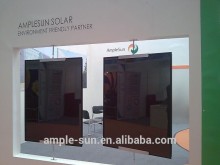 single glass thin film amorphous silicon solar panel