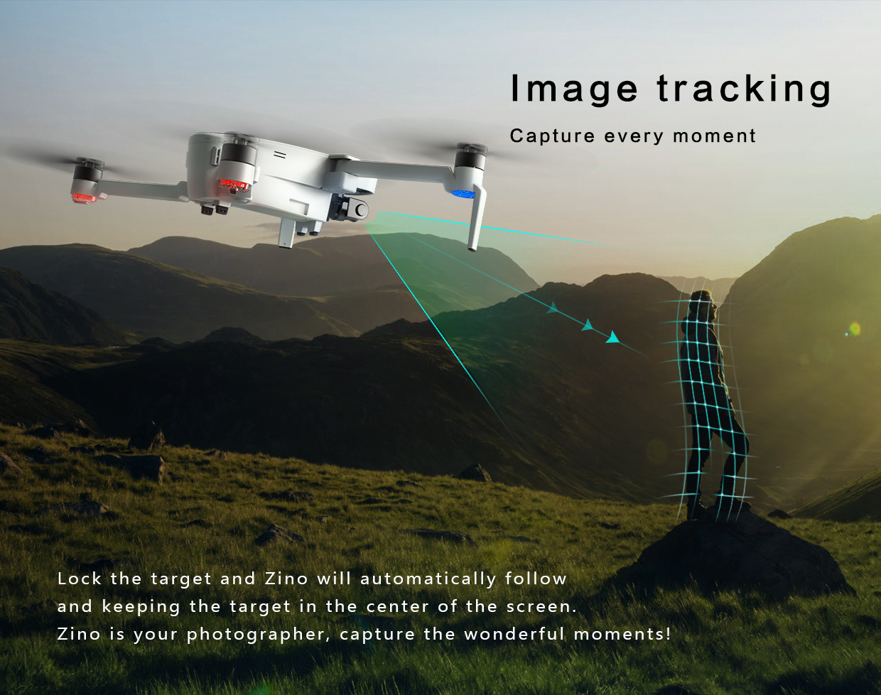 Hubsan H117S Zino with storage bag GPS 5.8G 1KM Foldable Arm FPV with 4K UHD Camera 3-Axis Gimbal RC Drone Quadcopter