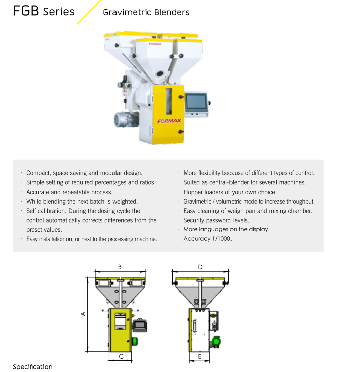 Dosing and mixing equipment