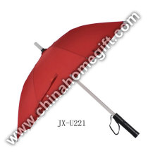 Auto open flashlight umbrella