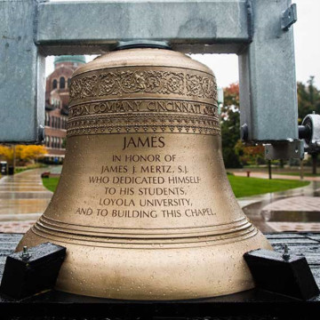 Outdoor antique metal craft bronze church bell