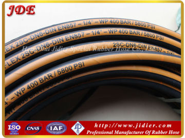 rubber hose factory DIN EN 857 2SC hydraulic hose