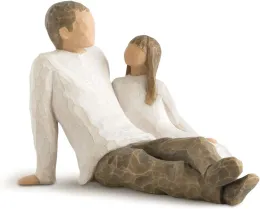 Willow Tree Father and Daughter, Celebrating the Bond of Love