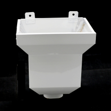 Outdoor Downspout Rainwater Gutter Drainage System with Hopper