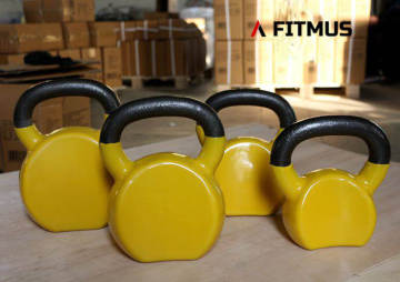 vinyl dipping Kettlebell