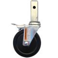 5'' lock casters for rolling scaffolding