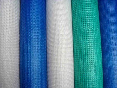 Mesh Fiberglass Alkali-Tahan (AR) Dilapisi