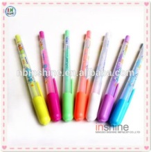 Neon Color Gel Pen With Custom Printing , Gel Ink Pen , Promotion Gel Pen