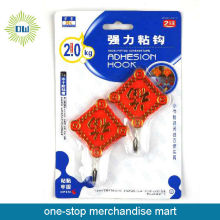 Household plastic display hooks adhesive