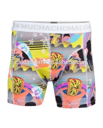 New design mens fashion digital printing boxer