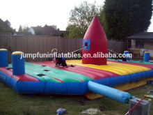2016 new design inflatable touchdown game,children bungee touchdown adults