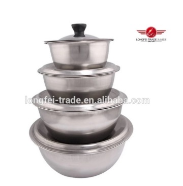 Stainless Steel Finger Bowl with Cover/Bowl with Lid/Wash Bowl