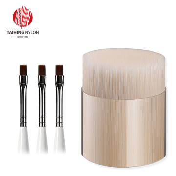 PBT fine fibers for nail art brushes application
