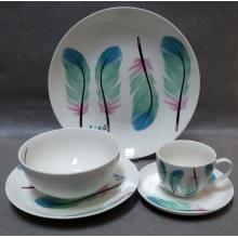 Feathers Ceramic Dinner Sets