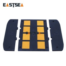 Portable Rubber Reflective Car Ramp Speed Bumps