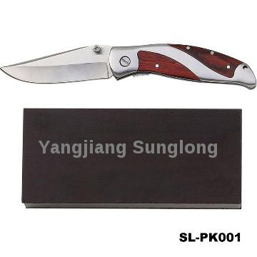 High quality stainless steel pocket knife/folding knife SL-PK001