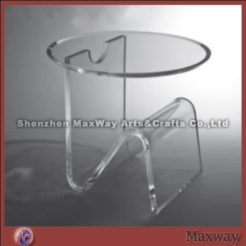 Clear elegant popular lucite tea table
