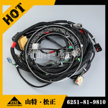 Ekskavatör PC400-8 6D125 Motor Kablo Demeti 6251-81-9810