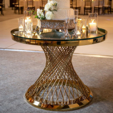 Indoor Wedding Metal Flower Stand Display for Aisles