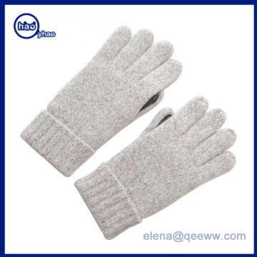 Winter Warm Wool Convertible Fingerless Gloves with Mitten Cover
