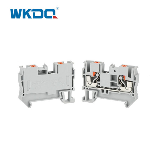 DIN-rail gemonteerde terminals