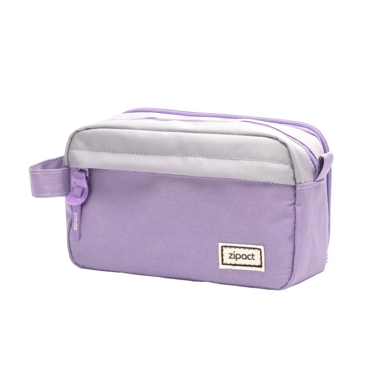 Canvas Makeup Bags Travel Lady Storage Bag Ladies Wash Bag Fabric Zipper Coin Purse Cosmetic Bag