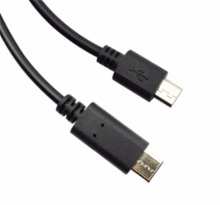 USB-C to USB 2.0 Sync Reversible Charge Micro USB Cable For Nokia N1 For Macbook 0.9m