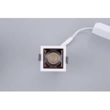 12W 3500K 2.4G Fernbedienung Led Square Spotlight-Aluminium