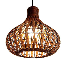 Weave Wicker Pendant Lamp Hanging Lights
