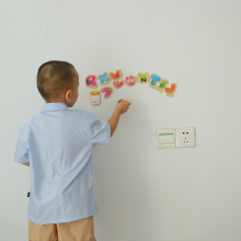 Dry Erase Sticker Board For Fridge Magnets