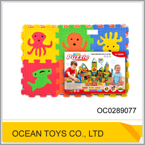 36Pcs baby funny animal printing foam puzzle mat OC0289077