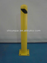 STEEL ROAD WARNING POST