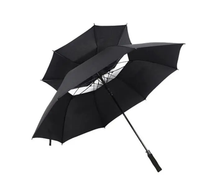 60inch Extra Double Layer Unique Logo Customized Large Golf Umbrella