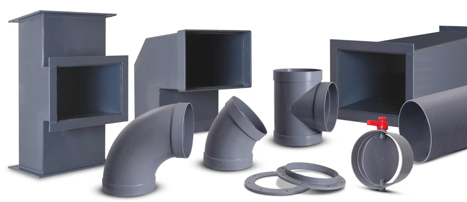 conductos de pvc pvc-ducting