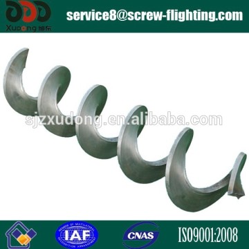 carbon steel screw conveyor helical blade