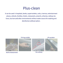 500ML Water Free Hand Gel Aloe Flavor