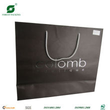 Paper shopping bag with ribbon