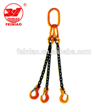 Heavy Duty 3 Legs Lifting Crane Chain Slings
