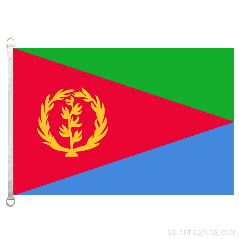 Eritrea flagga 90 * 150 cm 100% polyster