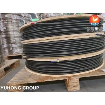 PVC Sheathed Stainless Steel Seamless Multicore Coil Tube