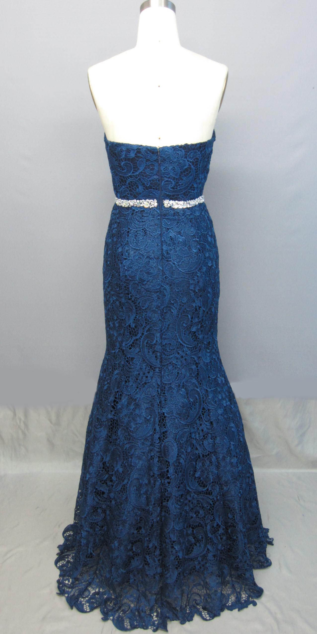 Sweetheart Formal Dresses Navy