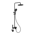 Chrome Button Control Shower Fixtures