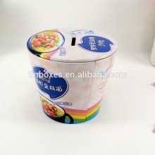 coin money storage wholesale gift round tin boxes for keepsake