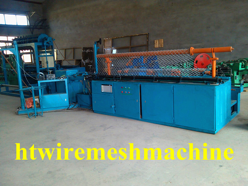 Automatic Chain Link Fence Machine for Two Wire Feeding!